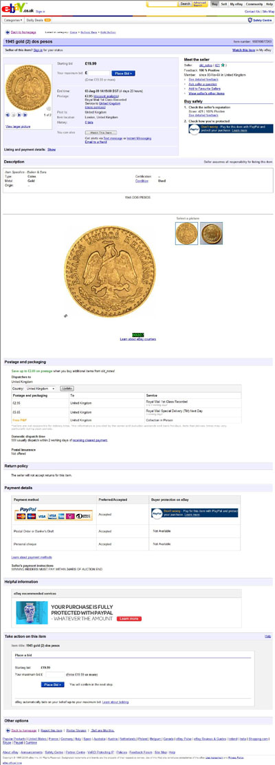 old_notes 5 eBay Listings Using 10 of our Images in 5 eBay Auctions